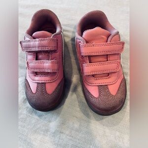 Cat& Jack Pink and Brown Kids Sneakers size 9